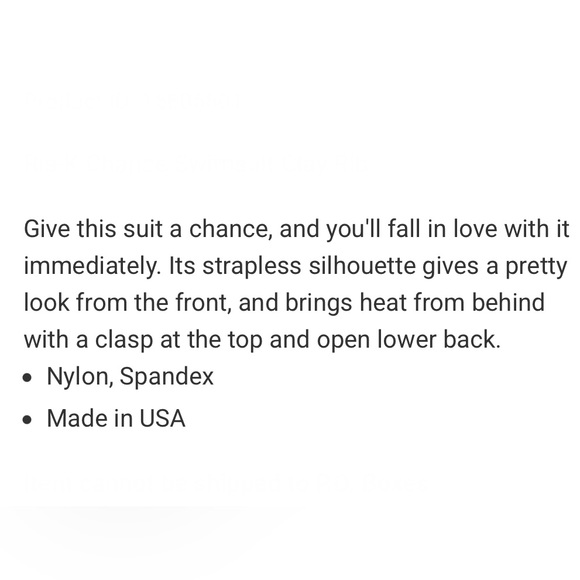 NWT Ris-K by Dippin Daisys Brown Ribbed Strapless One Piece Bandeau Swimsuit S - Picture 14 of 14